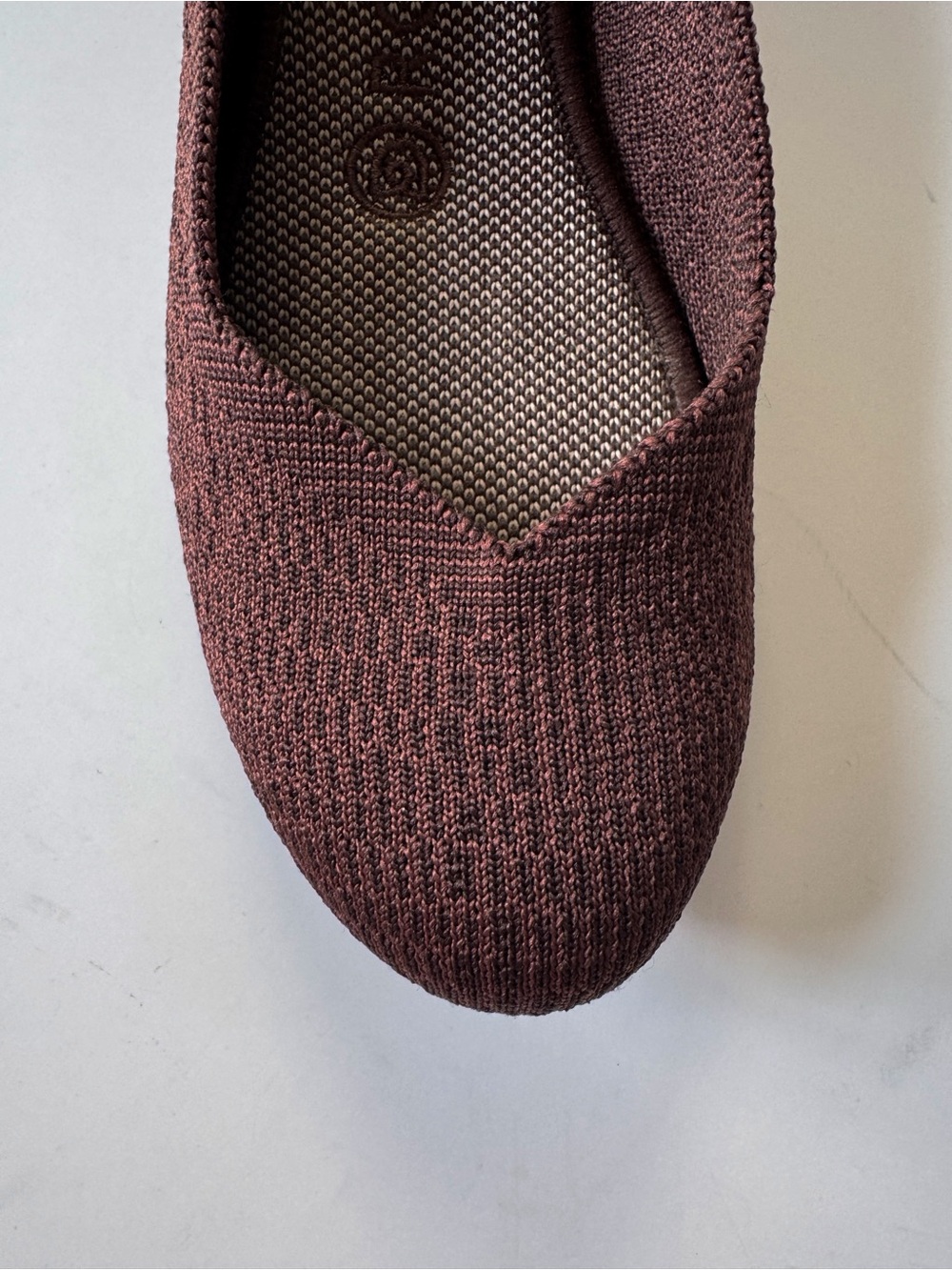 Rothy’s Truffle Brown Python Round Toe Ballet Flat | 7 - Picture 5 of 12